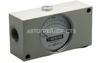Купить Расходомер FI 750-120 ABO (5-120 л/мин, без термометра, алюминий, Pmax=420, G 3/4" - 1/4" BSPP), Webtec в СПБ