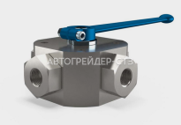 Купить Кран шаровый многоходовой 4KH-DN10-G3/8 37509 (Нержавеющая сталь 442A, T=SB13) MHA ZENTGRAF в СПБ